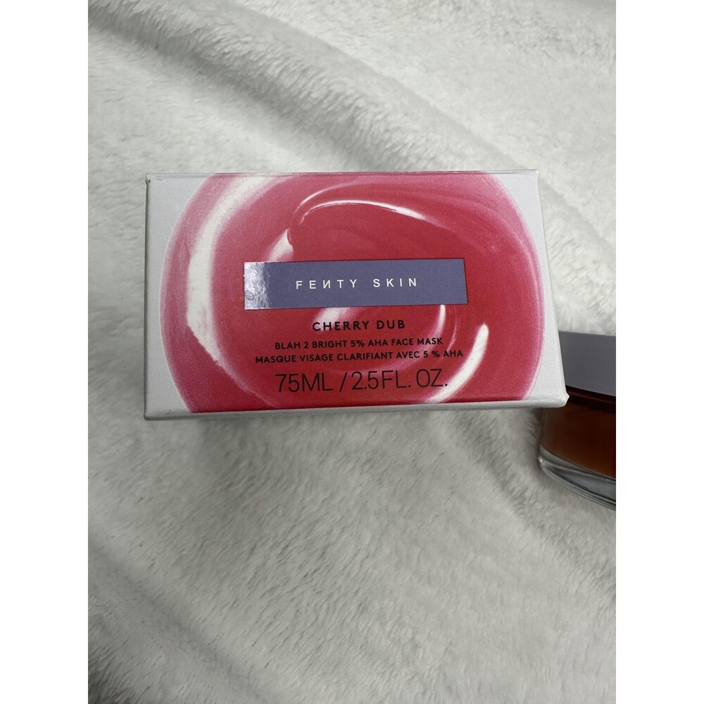 Fenty Skin Cherry Dub Bright AHA Face Mask 75ml 2.5oz Vitamin C New in Box - Picture 2 of 9